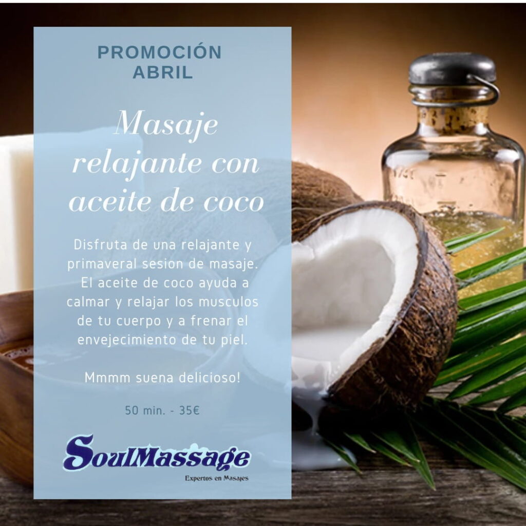 Soulmassage Promociones Abril 2022